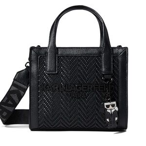 Karl Lagerfeld Black Tote Bag NWOT